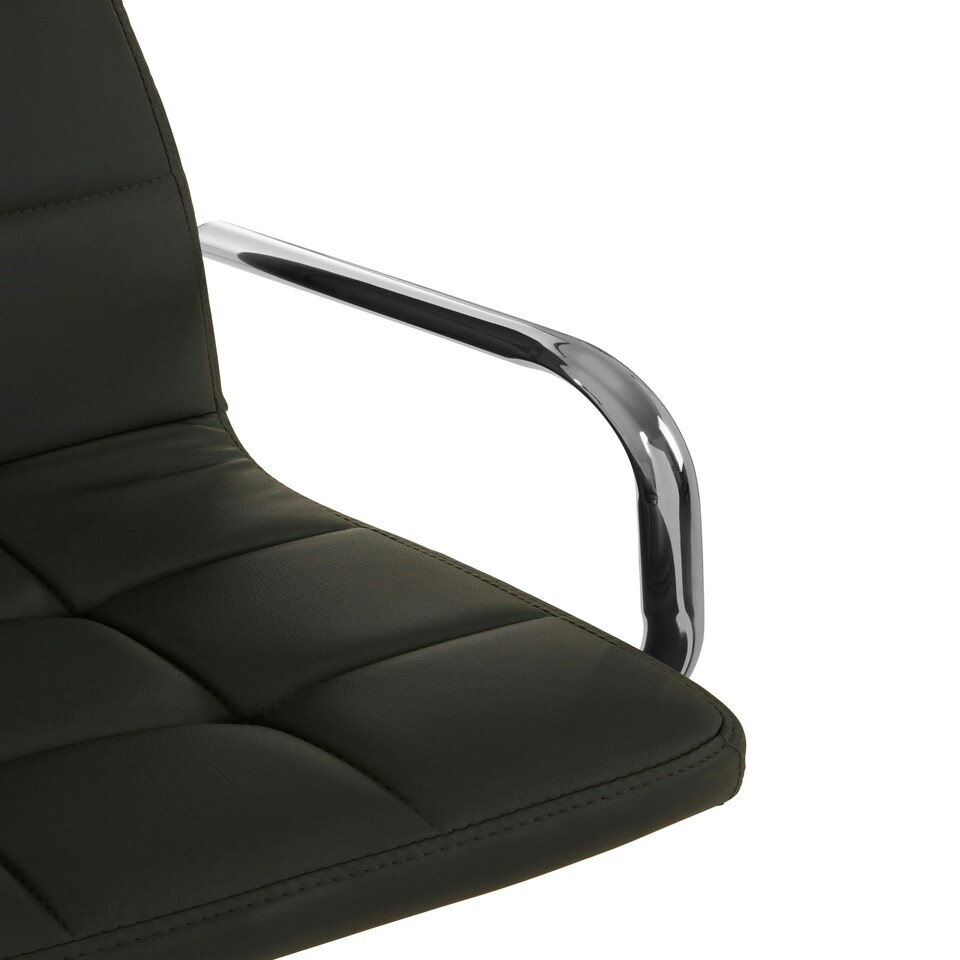 image 1 of Interiors by Premier Grey Velvet Bar Chair, Comfortable Seating Breakfast Bar Chair, Footrest Living Bar Chair Kitchen