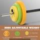 image 3 of HOMCOM 20kg Weights Barbell Set with Non-slip Handle for Strength