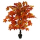 image 1 of Artificial 125cm Extra Large Artificial Autumn Maple Acer Tree | Orange | 4ft