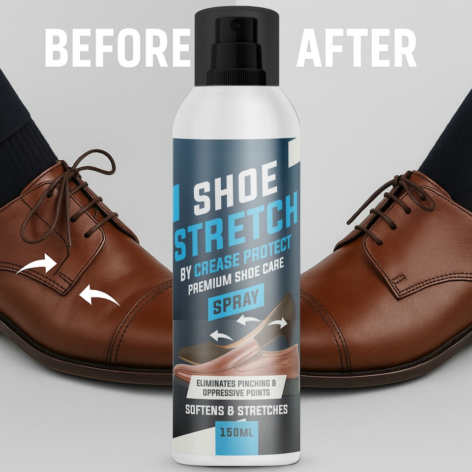 image 1 of Shoe Stretch Spray - Soften & Stretch Leather Shoes & Boots 150ml