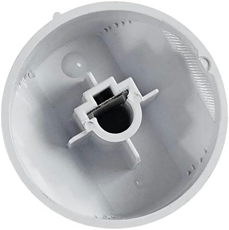 image 1 of SPARES2GO White Control Knob Switch for Hotpoint Hot-Ari SH33 SH33W SH33WS Oven Cooker x 3