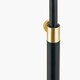 image 7 of Black and Gold Metal Rise and Fall Floor Lamp Black | Gold