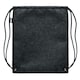 image 2 of MidOcean Indico RPET Felt Drawstring Bag - Stone Grey - One Size | Black | Not provided