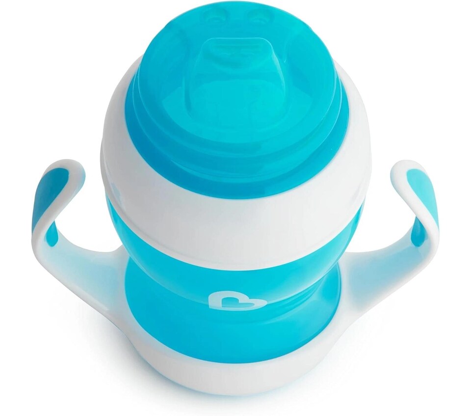 image 1 of Munchkin Baby Drinking Drink Trainer Gentle Transition Cup 125ml Blue 4m+