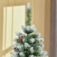 image 8 of HOMCOM 5FT Artificial Christmas Tree Xmas Indoor Decoration w/ Pinecone