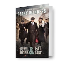 Peaky Blinders Birthday Card