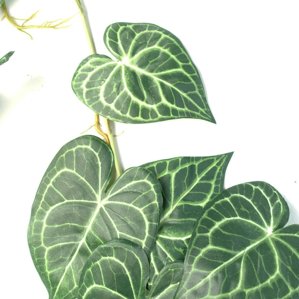 image 1 of Artificial Hanging Plant Rounded Ivy Plant