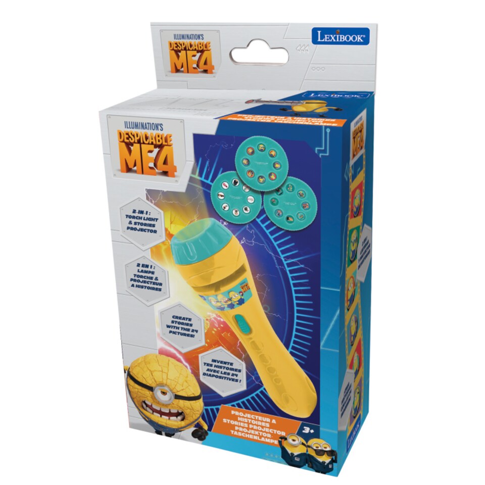 image 1 of Lexibook LTC050DES Despicable Me Minions Stories & Image Projector Torch