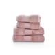 image 2 of Bliss 650gsm Pima Cotton Supersoft Fluffy Towels Pink | Blush | Hand towel