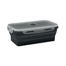 MidOcean Kolapso Silicone Collapsible Lunch Box - Black - One Size