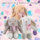 image 10 of Sitting Floppy Pippin Brown Rabbit 23cm