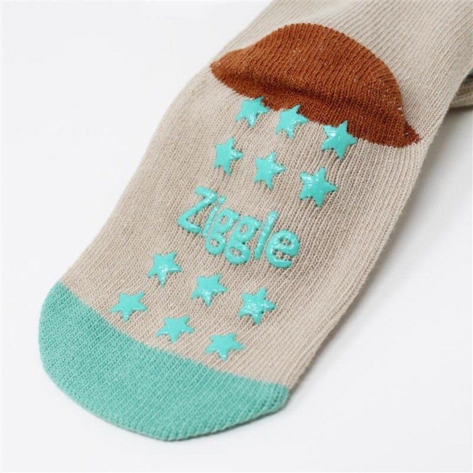 image 1 of Ziggle Leggings and Socks Set 6-12m - Highland Cow