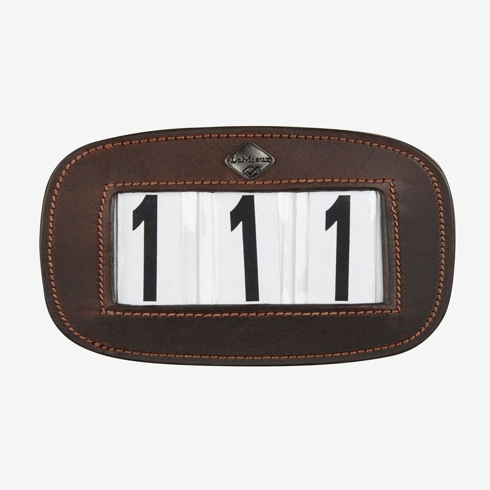 image 1 of LeMieux Saddle Number Holder Black | One Size