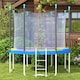 image 6 of SPORTNOW 8FT Trampoline Pad Spring Cover, Waterproof, Multi-Colored | Multi