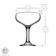 image 3 of Pasabache Bistro Glass Champagne Saucers - 280ml - Pack of 12