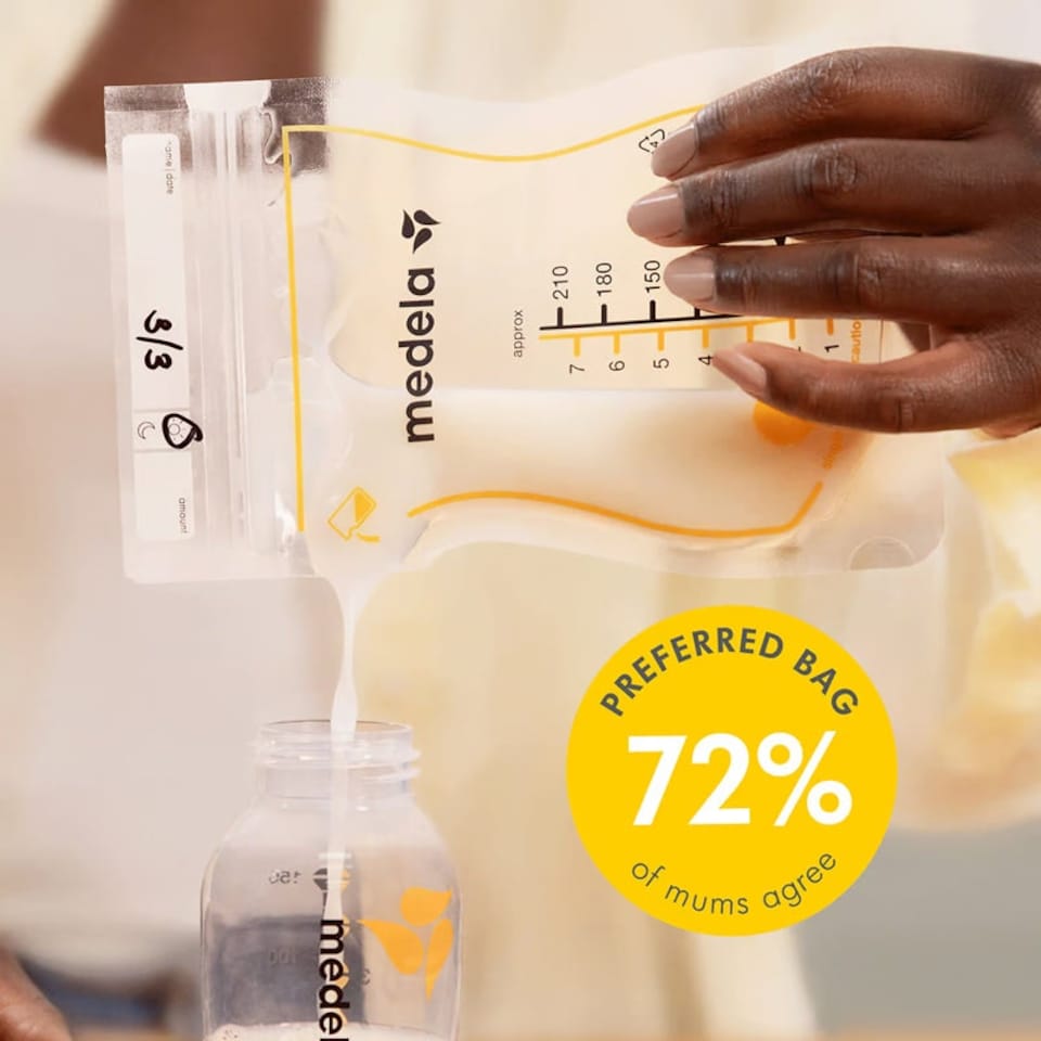 image 1 of Medela Breastmilk Storage Bag 50Pk