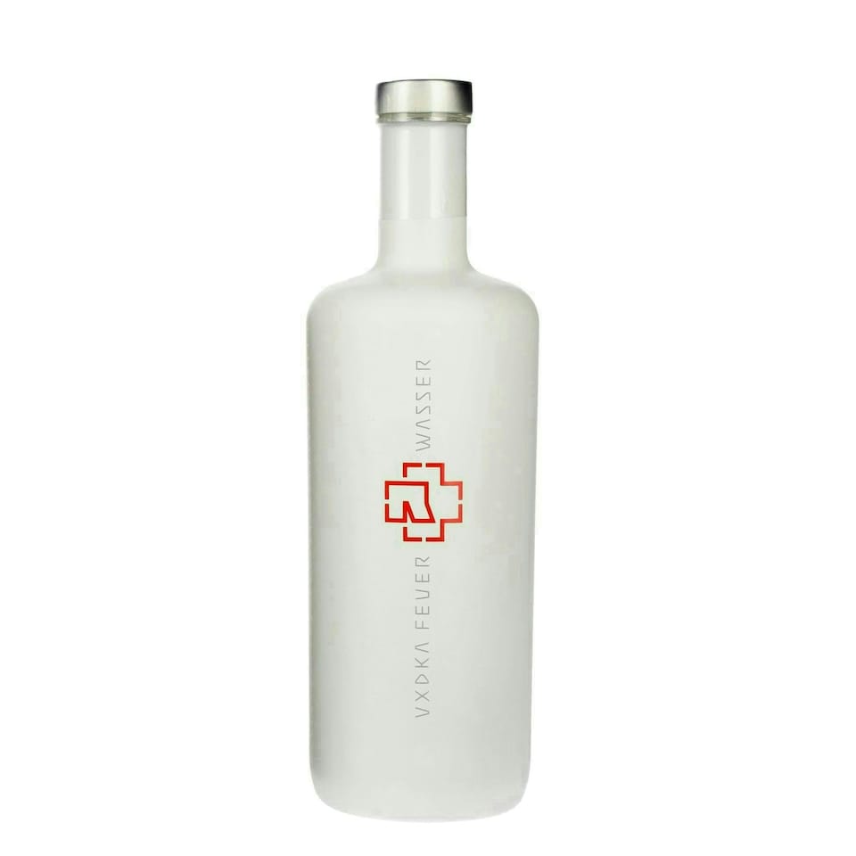 image 1 of Rammstein Vodka Feuer & Wasser White