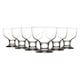 image 1 of LAV Destina Glass Ice Cream Bowls - 285ml - Pack of 6 | Clear | Clear