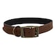 image 1 of HugglePets Legacy Leather Dog Collar - Tan N/A | S