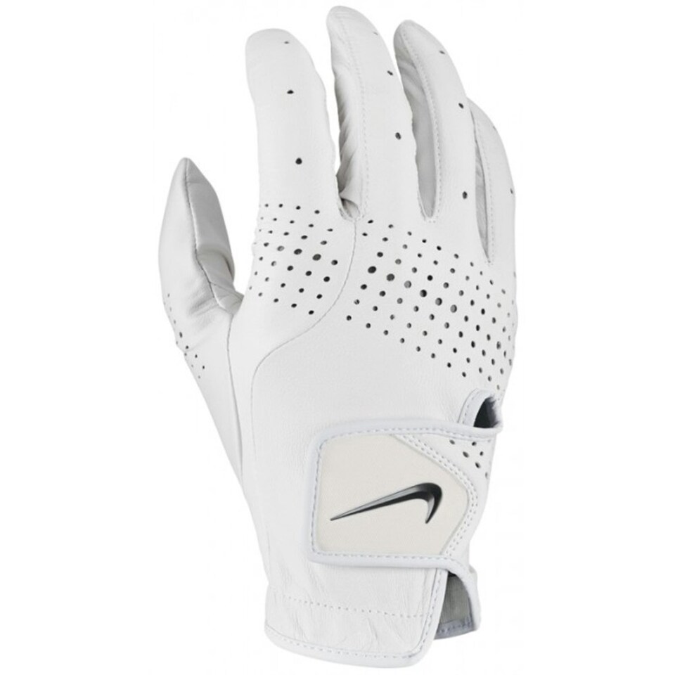 Nike Mens Tour Classic III Leather 2020 Right Hand Golf Glove - White - S