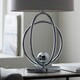 image 9 of Loop Polished Chrome Touch Table Lamp