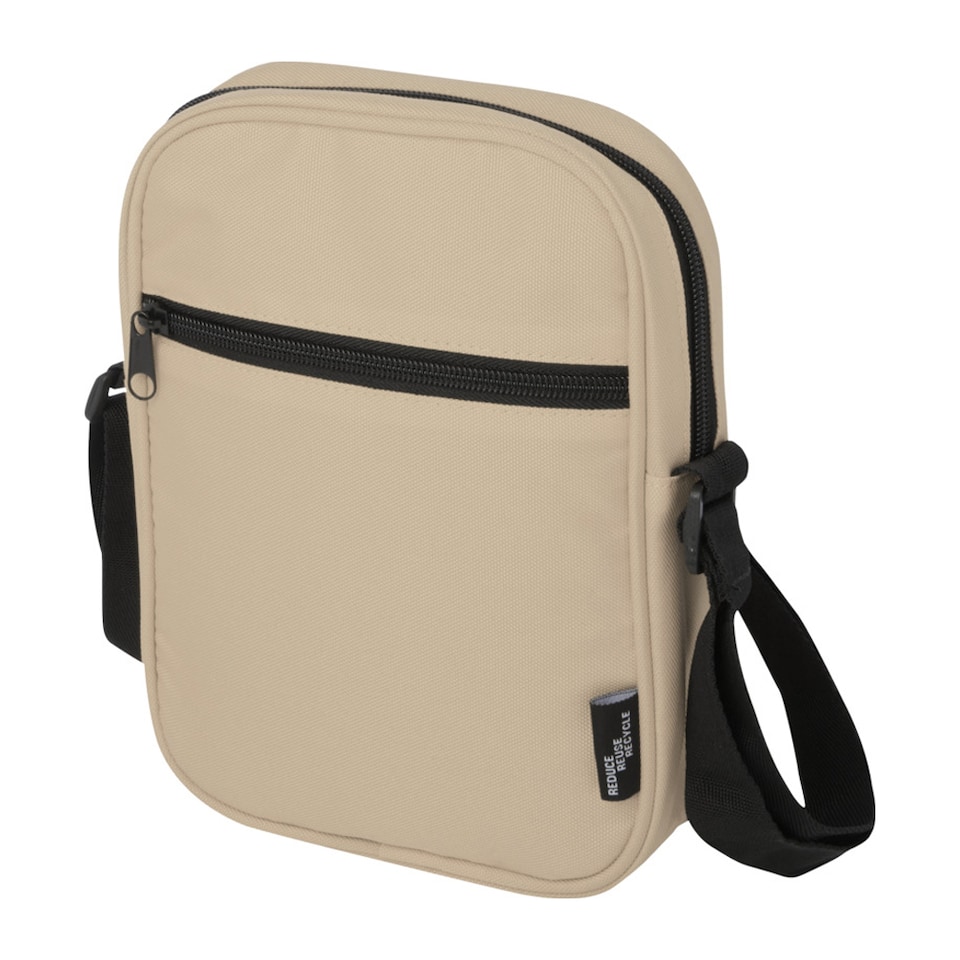 image 1 of Byron Recycled 2L Crossbody Bag | Cream | Oatmeal | One Size | 1