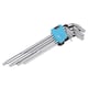 image 1 of Pro User 9pc Steel Metric Long Torx Key Set