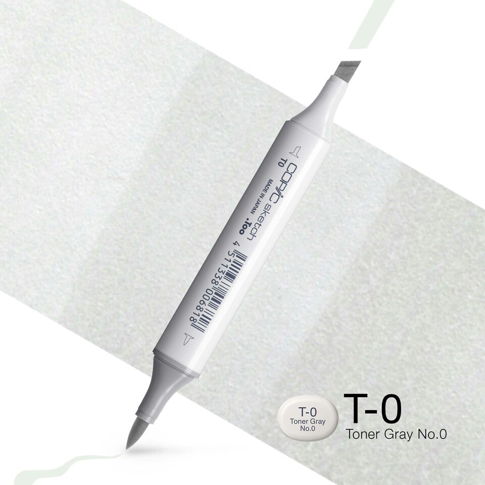 image 1 of Copic Sketch Marker, Toner Gray No.0, Single Pen