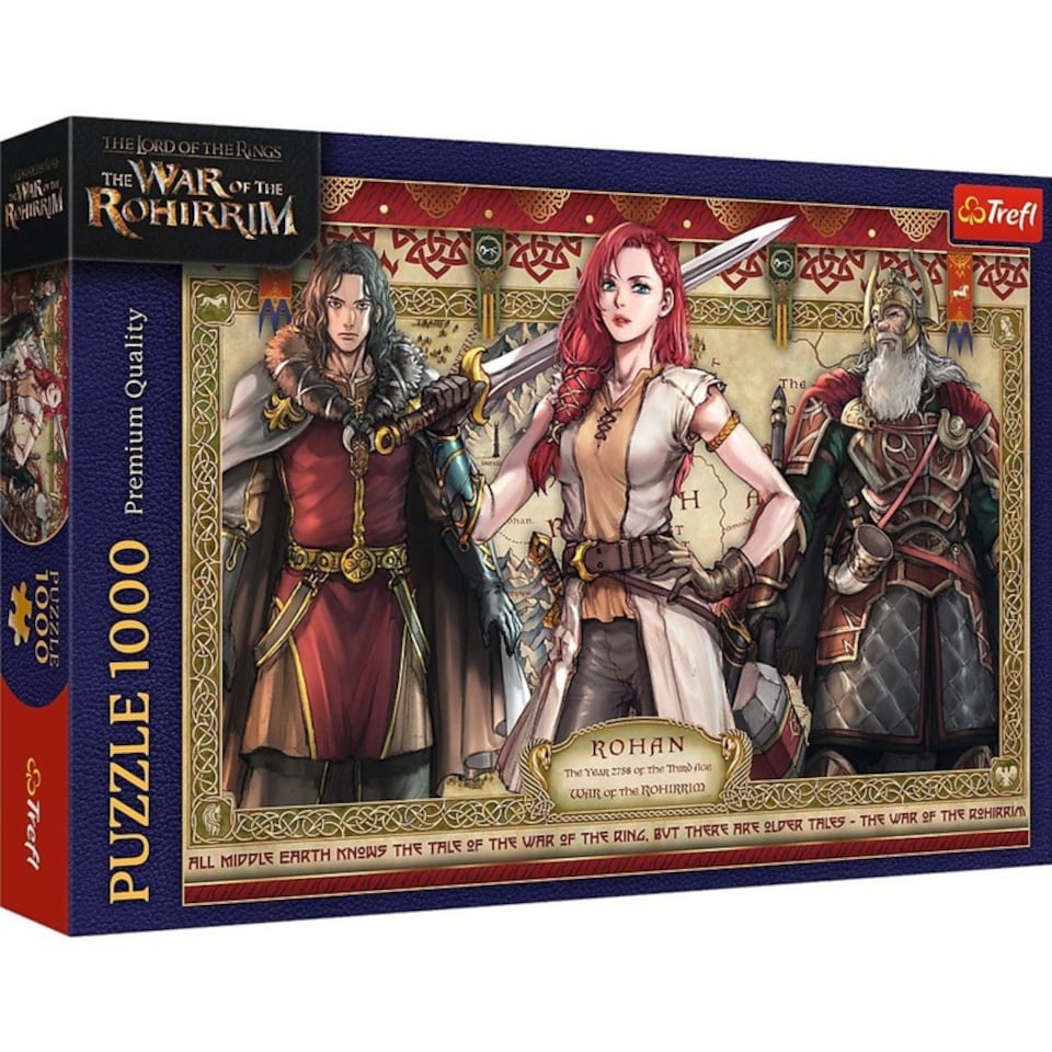Trefl The Lord Of The Rings: The War Of The Rohirrim 1000 Piece Puzzle