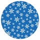 image 2 of Snowflake Christmas Paper Cupcake Cases - Pack of 75