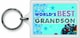 image 1 of World's Best Grandson Sentimental Keyring - Birthday Christmas Gift