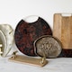 image 4 of Artesà Embossed Oval Serving Platter with Leopard Design