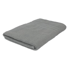 Nicola Spring Cotton Bath Sheet - 160cm x 90cm - Grey