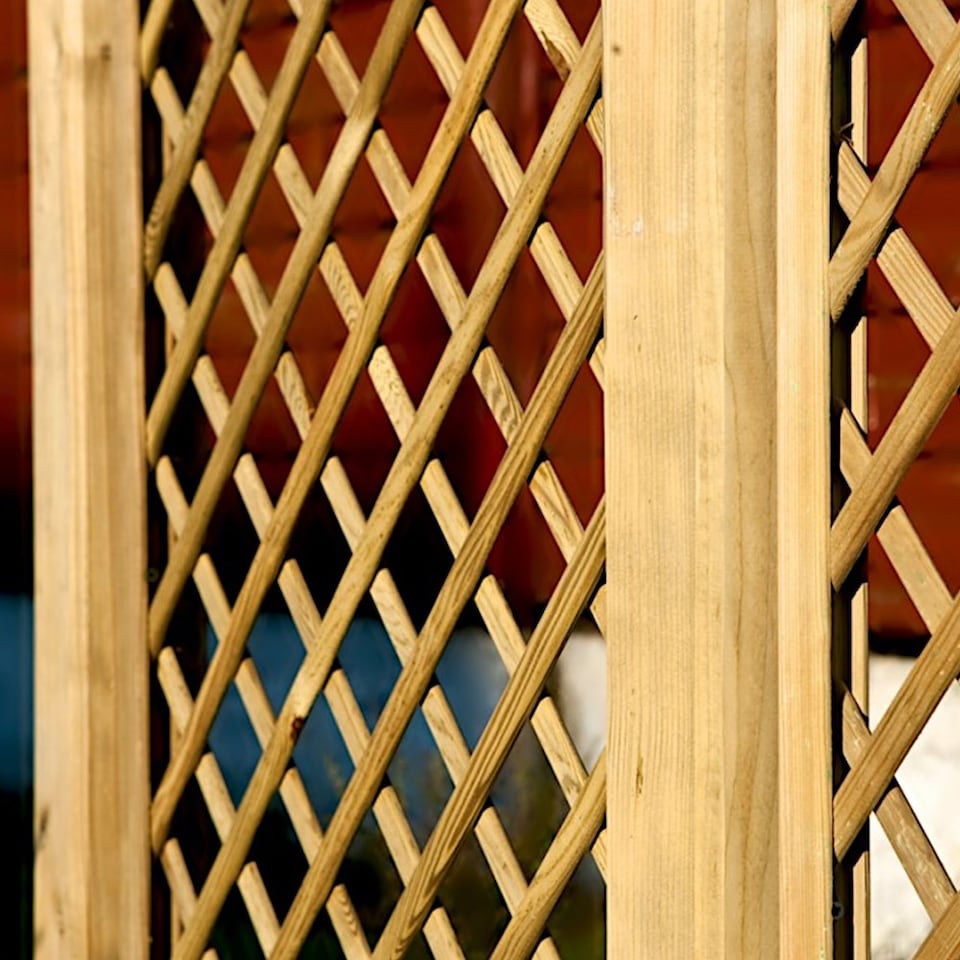 image 1 of Primrose Square 240cm Fence Post Planed and Chamfered Pressure Treated 70mm x 70mm