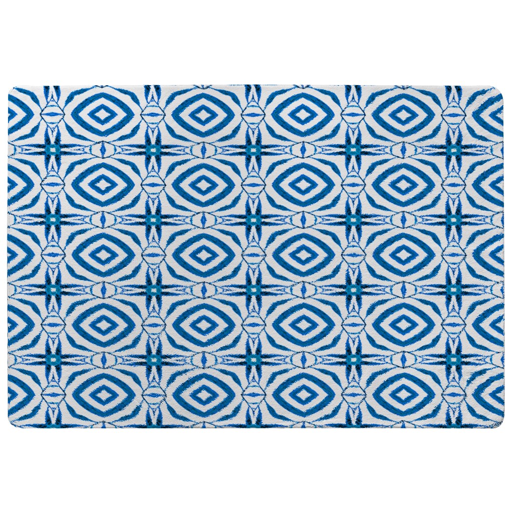 Blue Powerful Rug | Multi - Tesco Groceries