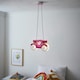 image 2 of BHS Glow Princess Carriage Ceiling Pendant Light, Pink
