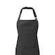 image 2 of Premier Unisex Adult Annex Oxford Faux Leather Bibbed Full Apron - Black - One Size | Black