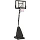 image 1 of SPORTNOW Basketball Hoop Outdoor, Height Adjustable Basketball Hoop and Stand with Rebound System, Weighted Base, Portable on Wheels, 2.45-3.05m, for Teens, Juniors, Adults, Black
