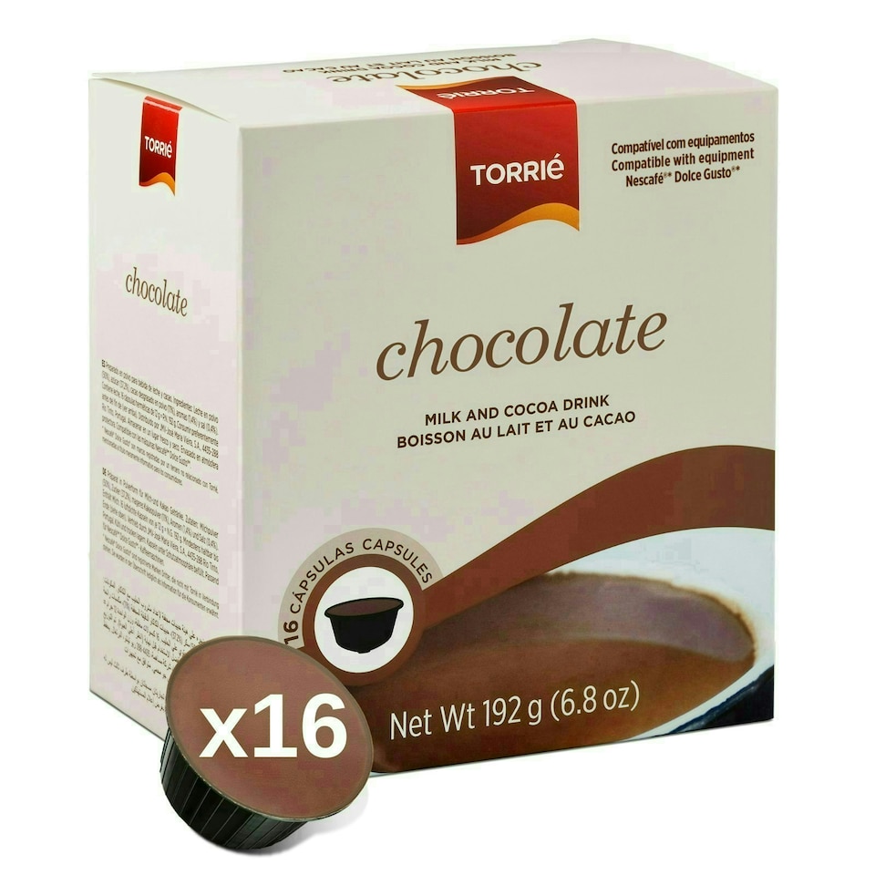 image 1 of Hot Chocolate - Dolce Gusto ® Compatible Coffee Machine Capsules (16 Pods)