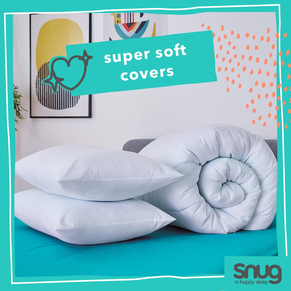 image 1 of Snug Complete 10.5 tog Bedset | White | Double