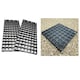 image 3 of 4 x Strong Black Paving Plastic Interlocking Turf, Lawn, Path & Gravel Protecting Drainage Mats Black