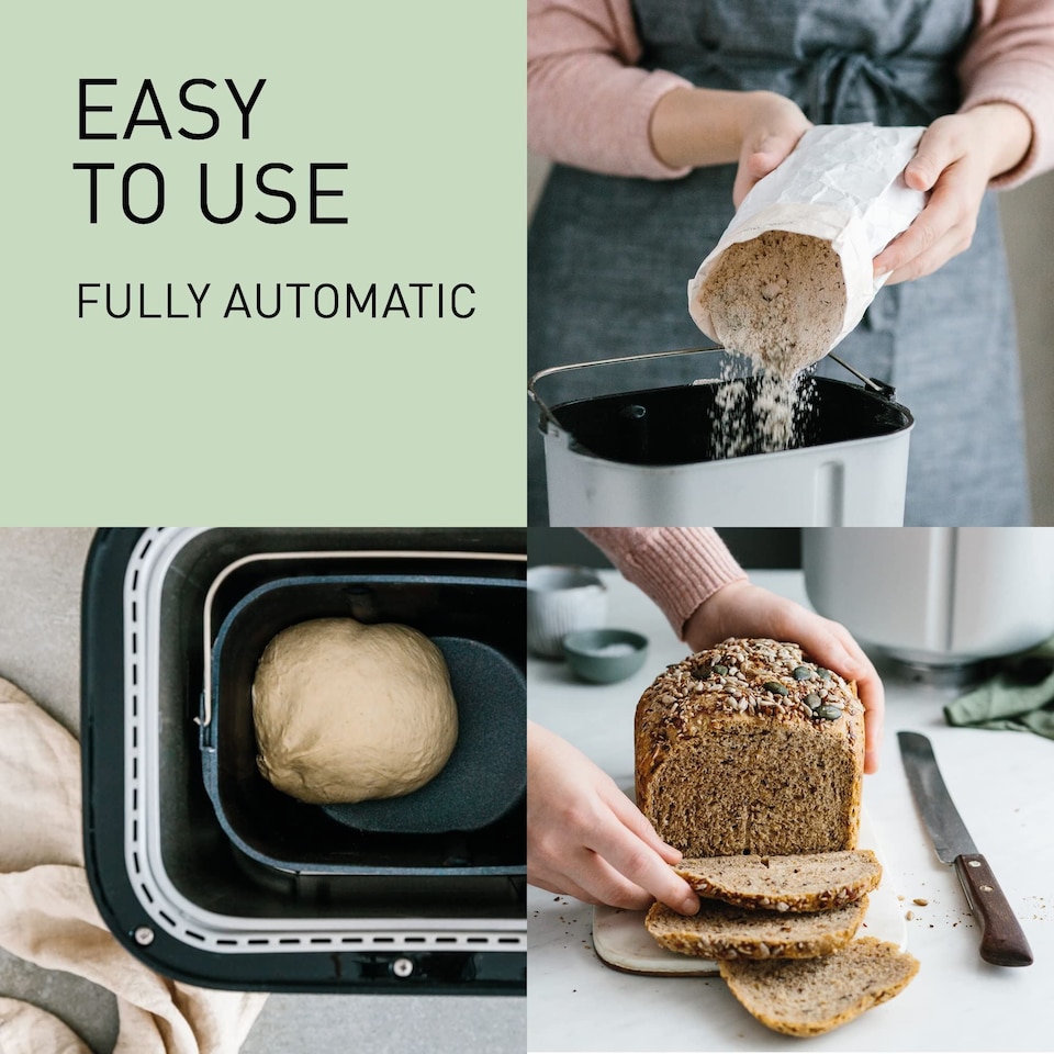 image 1 of Panasonic SD-R2530KXC Automatic Breadmaker with nut dispensers and gluten free programmes Black