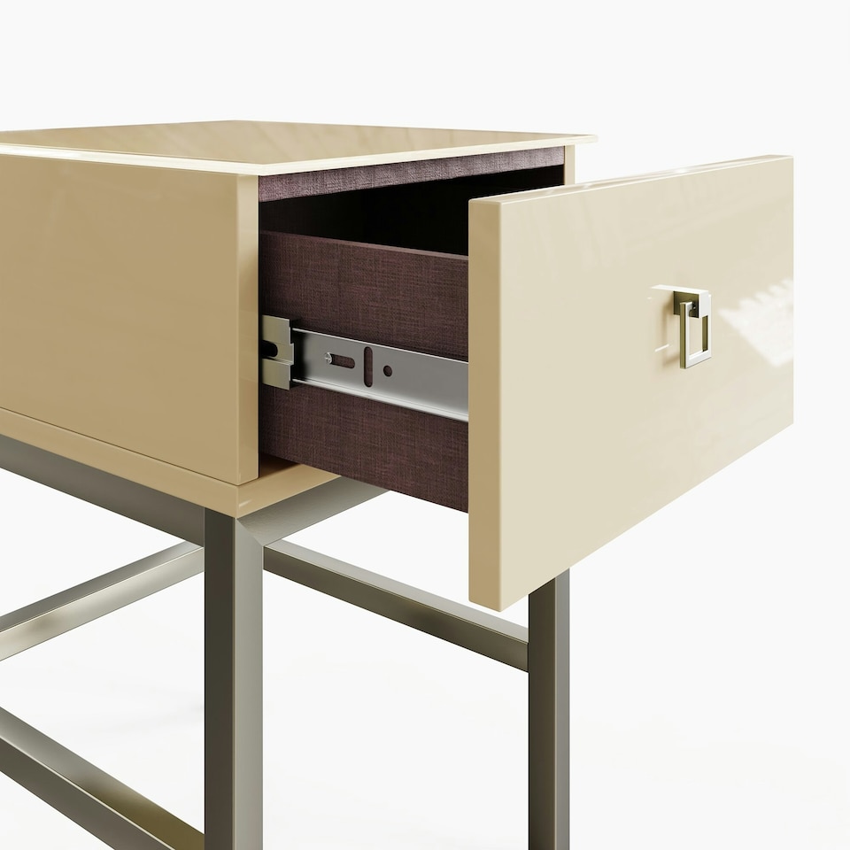 image 1 of Frank Olsen Lyra Lamp/side table White | Alabaster white