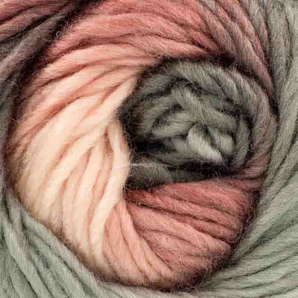 King Cole Multicoloured Riot Chunky Yarn (Value Pack 12 x 100g Balls) For Crochet, Knitting - 134m per ball
