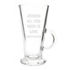 image 2 of Personalised All You Need Is Love Latte Glass Clear