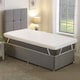 image 3 of Warmer Extreme 1-Inch Memory Foam Mattress Topper | White | Double