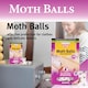 image 3 of Zero In Fabric Protection Balls for Wardrobe Drawer Storage Freshness Odor Control Long Lasting Cloth Freshener Pack of 2