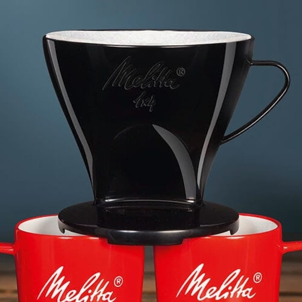 image 1 of Melitta Standard 1x Size 4 Black Filtercone