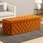 Burnt Orange Plush Velvet