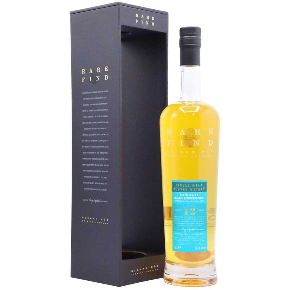Ledaig - Tobermory - Gleann Mor Rare Find Single Cask No. 6991 2011 12 year old Whisky